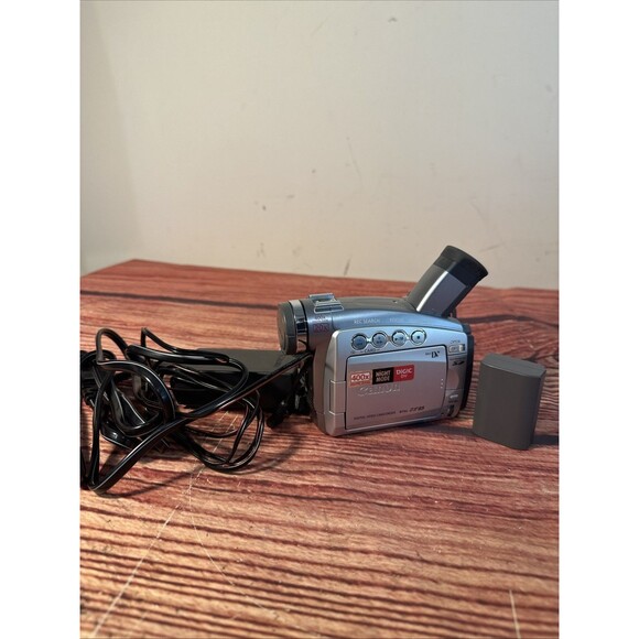 Canon ZR85 MiniDV Camcorder NTSC Camera Bundle – Tested W/ Charger + Battery - Picture 2 of 11